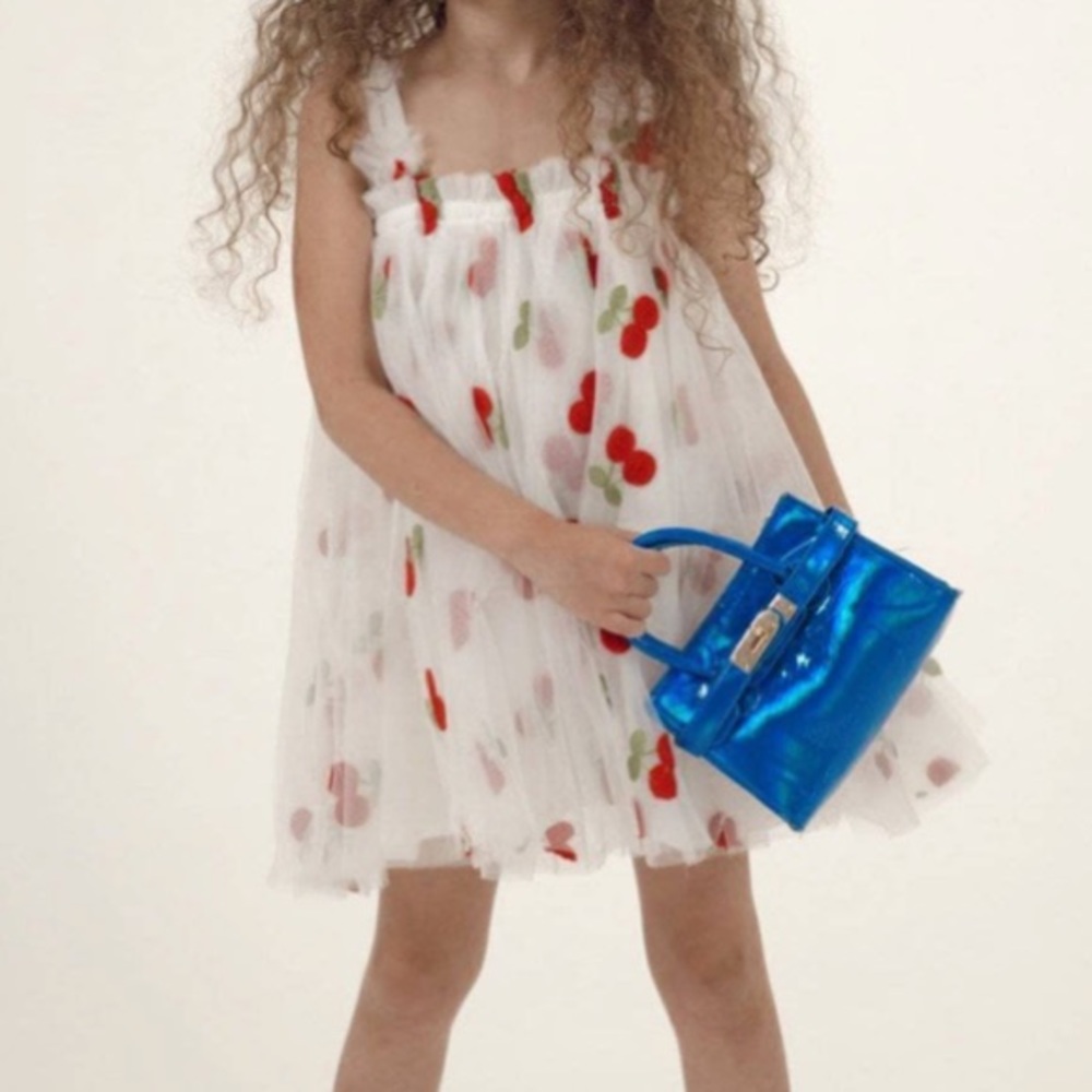 CHERRY BERRY TULLE DRESS